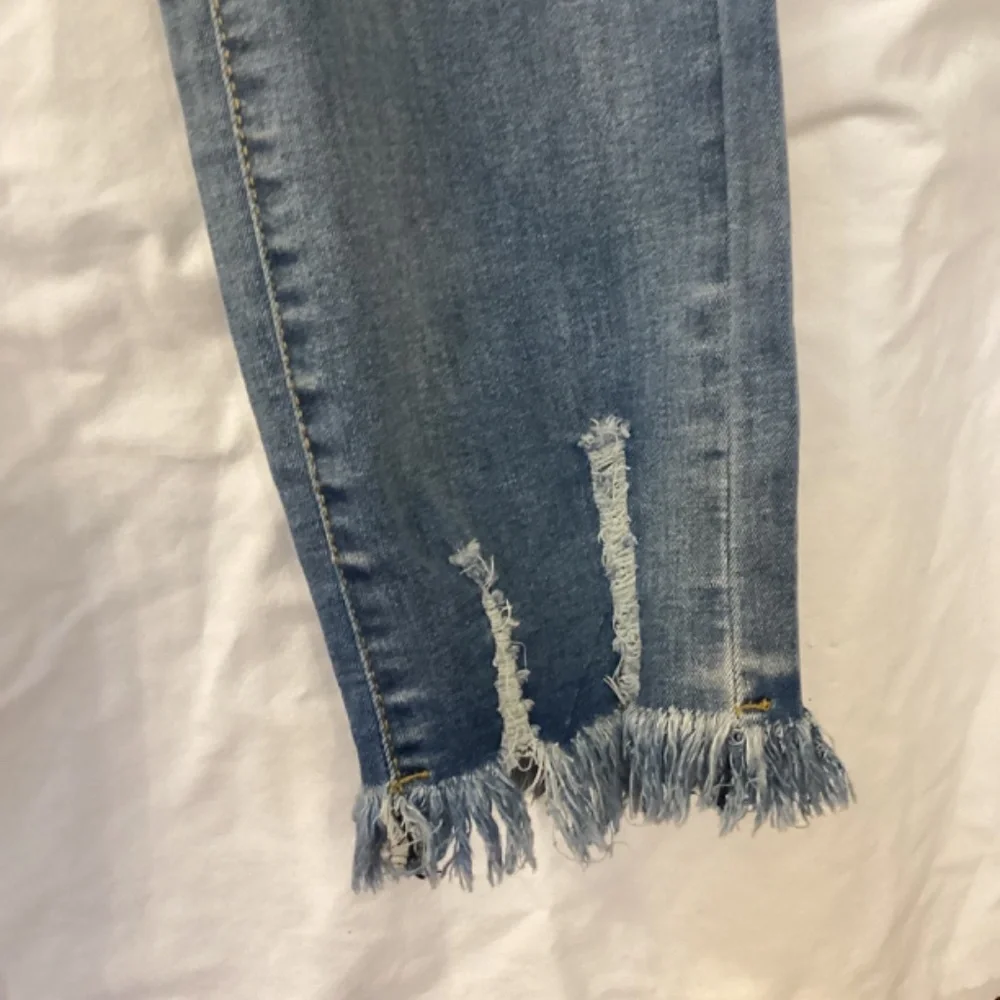 Leopard Print Patchwork Jeans (NWT) - Picture 3 of 6